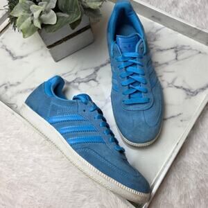 ADIDAS Women's Samba Blue Bird Sneakers Grunge Punk Size 7.5
